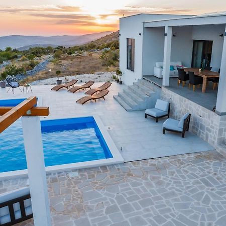 Villa Zlatno Sunce In The Hills Near Trogir Vrsine Luaran gambar