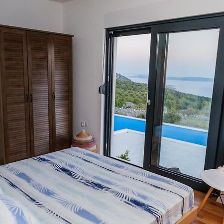 Villa Zlatno Sunce In The Hills Near Trogir Vrsine Luaran gambar