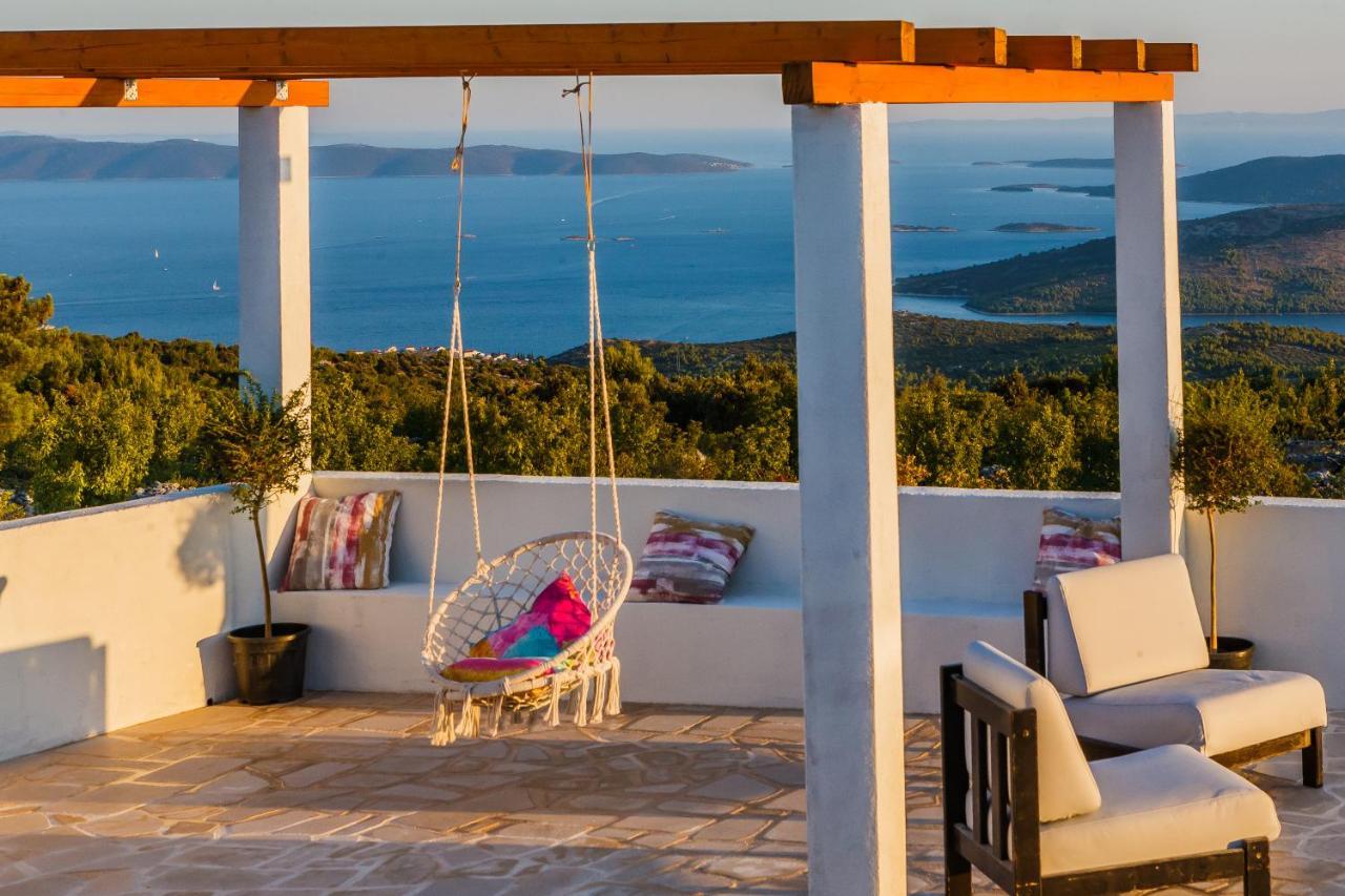 Villa Zlatno Sunce In The Hills Near Trogir Vrsine Luaran gambar